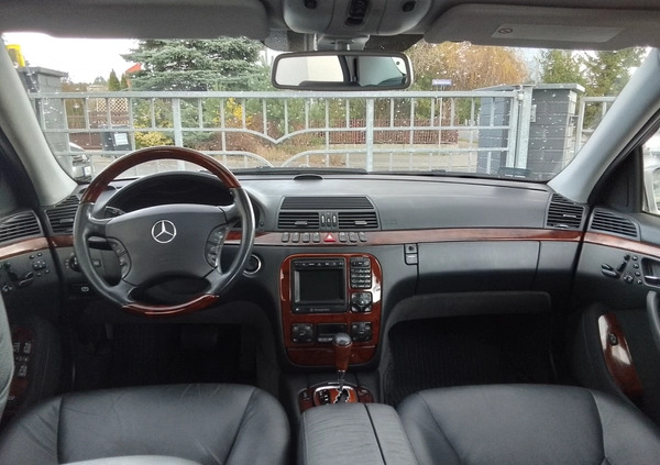 Mercedes-Benz Klasa S cena 18700 przebieg: 280000, rok produkcji 2001 z Bydgoszcz małe 92